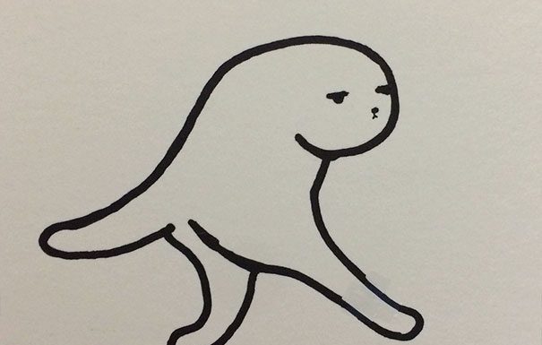 超現實主義! 當你把貓畫成這樣時,老師會說你畫錯了,但這是真的! 超現實貓畫作